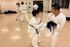 大人クラス 組手練習2