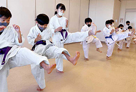 ジュニアクラス 基本稽古2